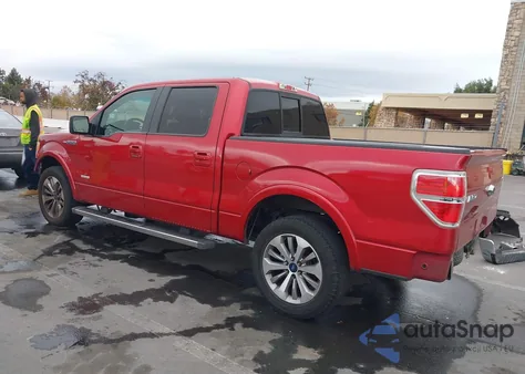 2012 Ford F-150 Lariat from USA, damaged, VIN 1FTFW1CT7CFA70472